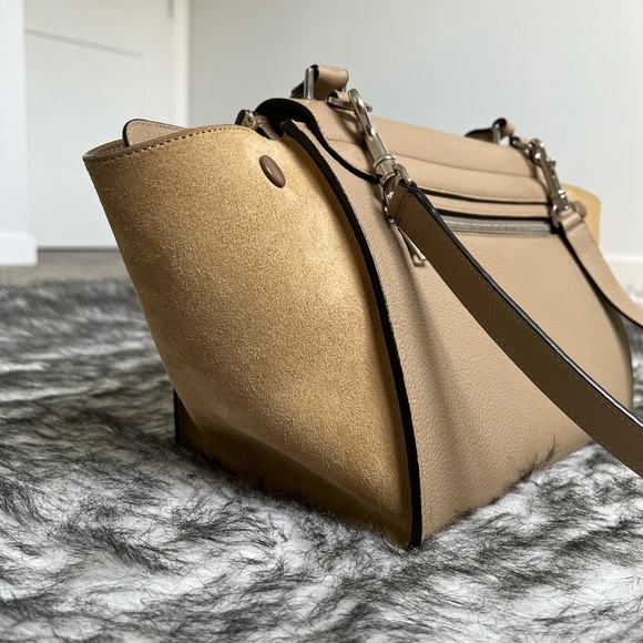 Celine Trapeze small bag in dune color - Picture 6 of 15
